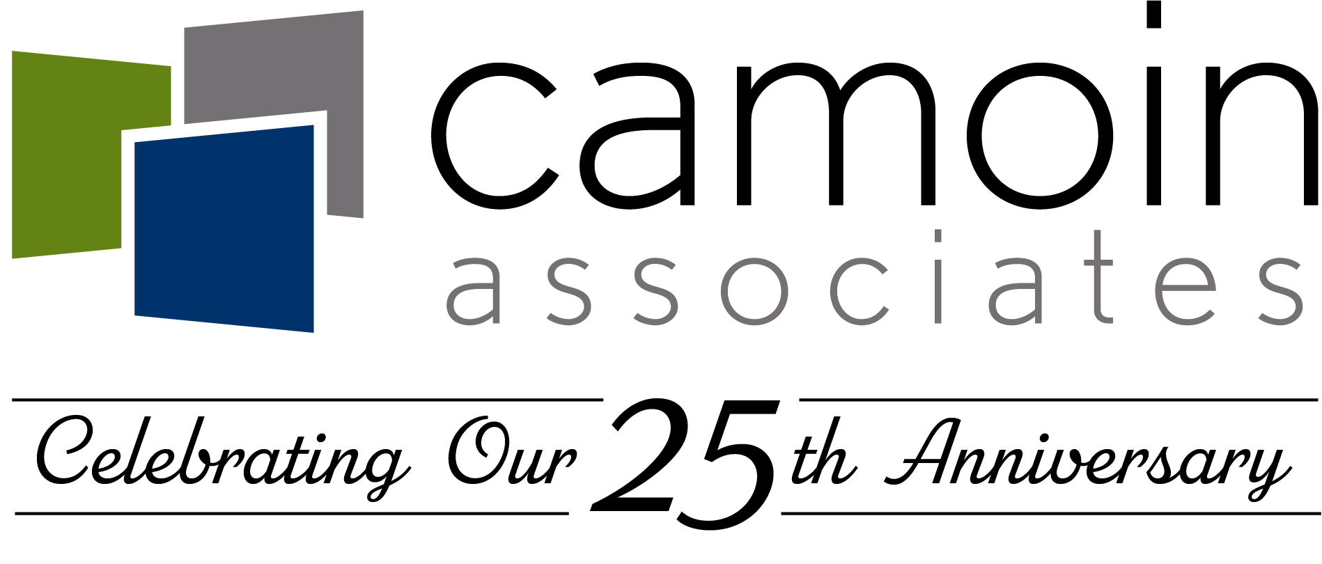 Camoin Associates 25th anniversary logo