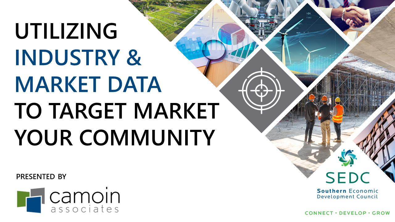 Utilizing Industry and Market Data to Target Market Your Community
