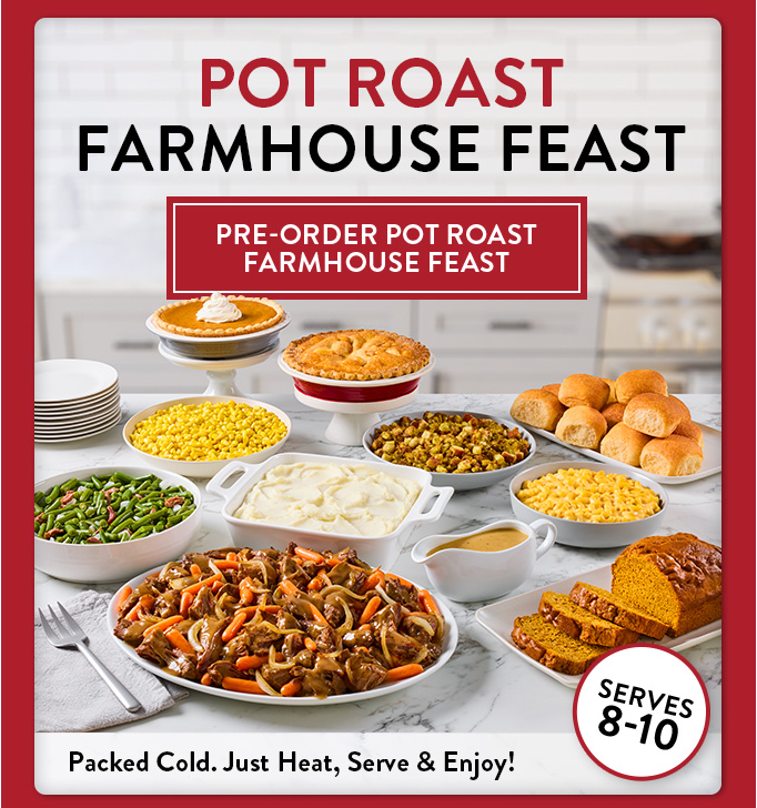 Pre-Order Pot Roast Farmhouse Feast