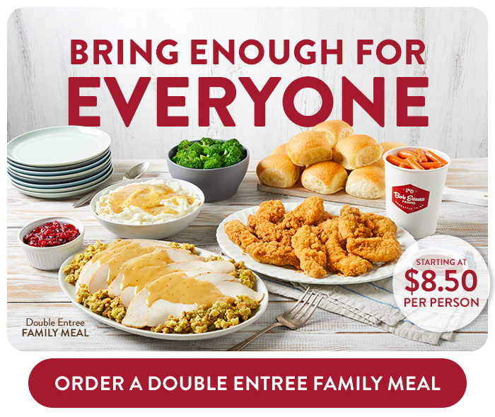 Order a Double Entree Family Meal