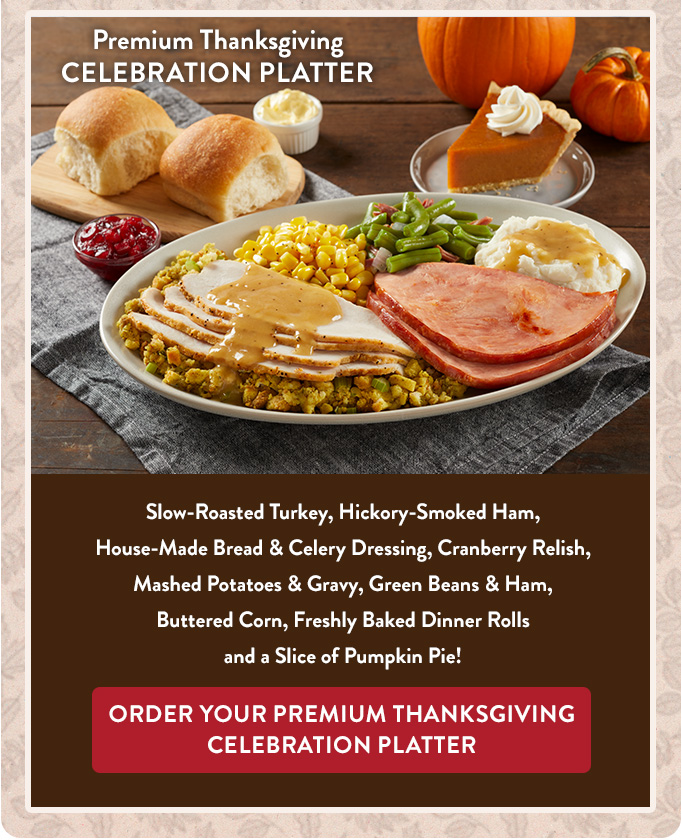 Order Your Premium Thanksgiving Celebration Platter