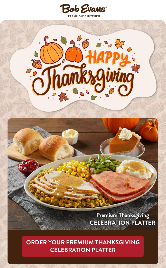 Order Your Premium Thanksgiving Celebration Platter