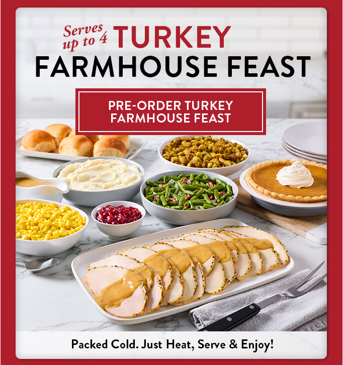 Pre-Order Turkey Farmhouse Feast