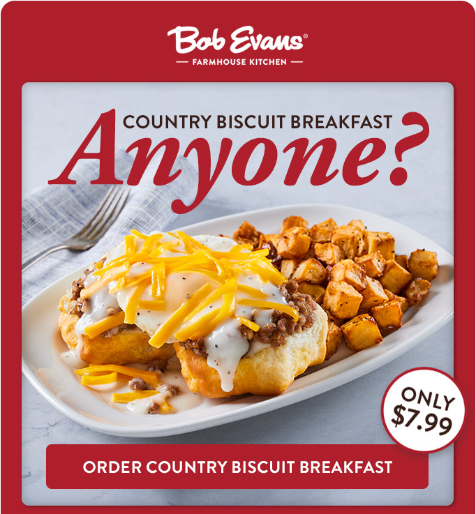 Order a Country Biscuit Breakfast