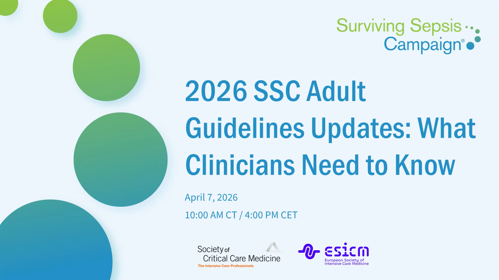 2026 SSC Adult Guidelines Updates: What Clinicians Need to Know