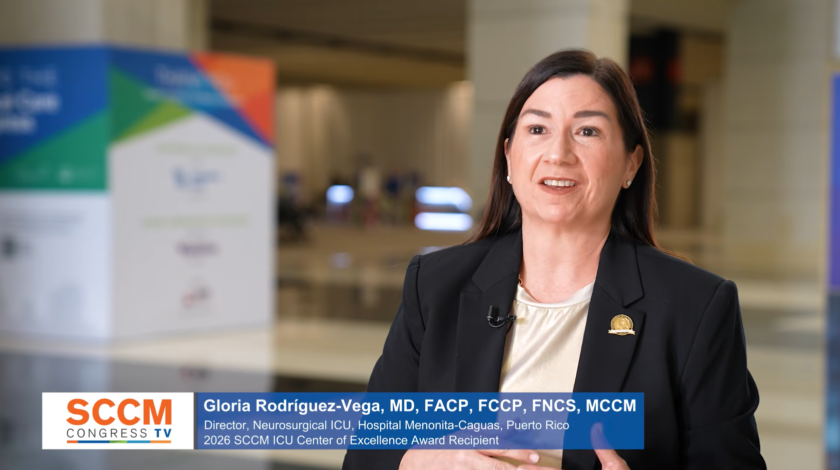 Video thumbnail of the Centers of Excellence gold ICU speaking about Centers of Excellence.