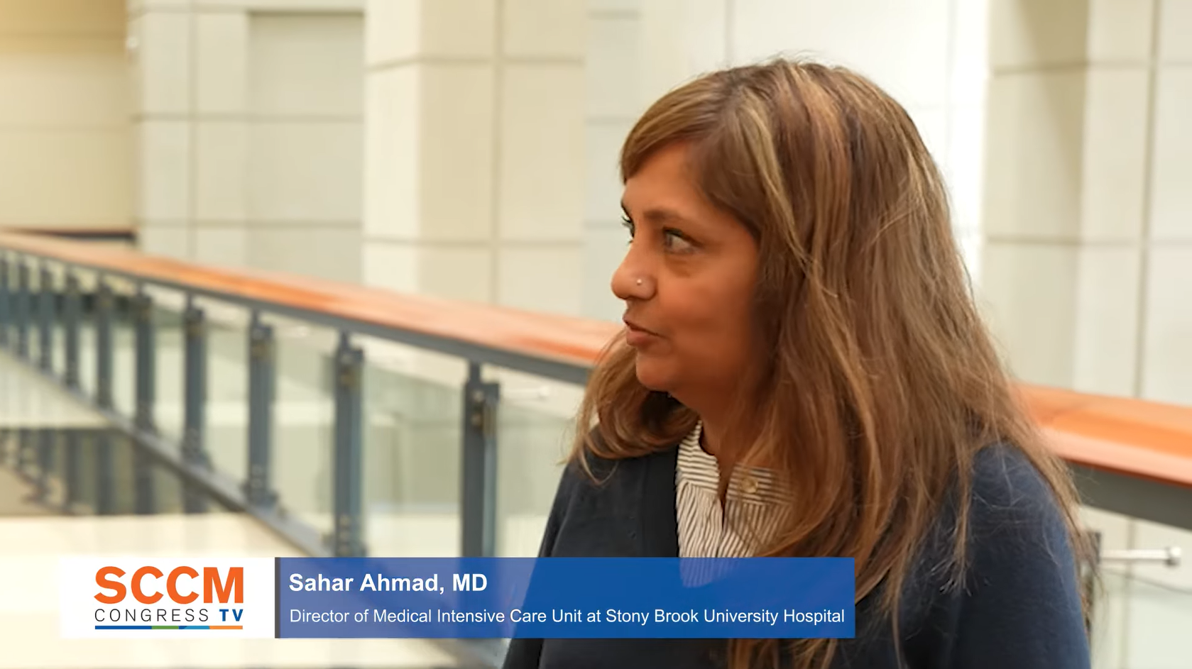 Video thumbnail of the Centers of Excellence bronze ICU speaking about ICU Liberation.