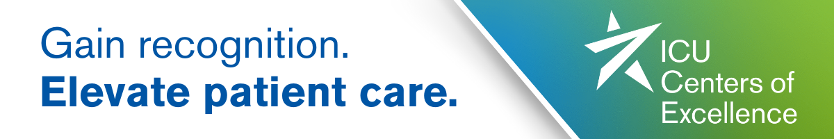 Gain recognition. Elevate patient care. ICU Centers of Excellence.