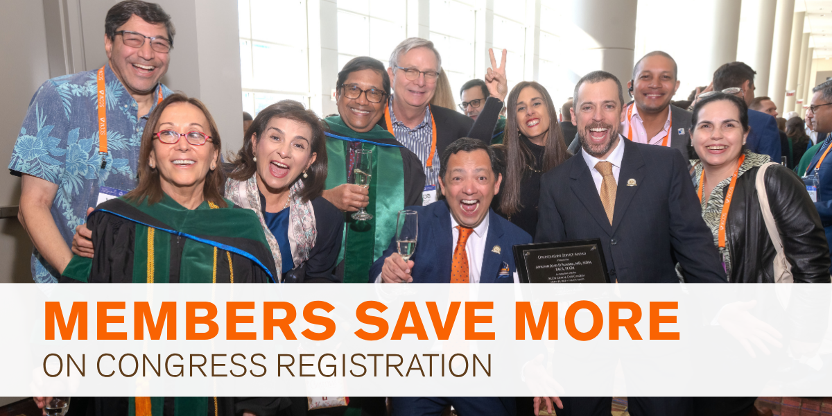 Members save more on Congress registration.