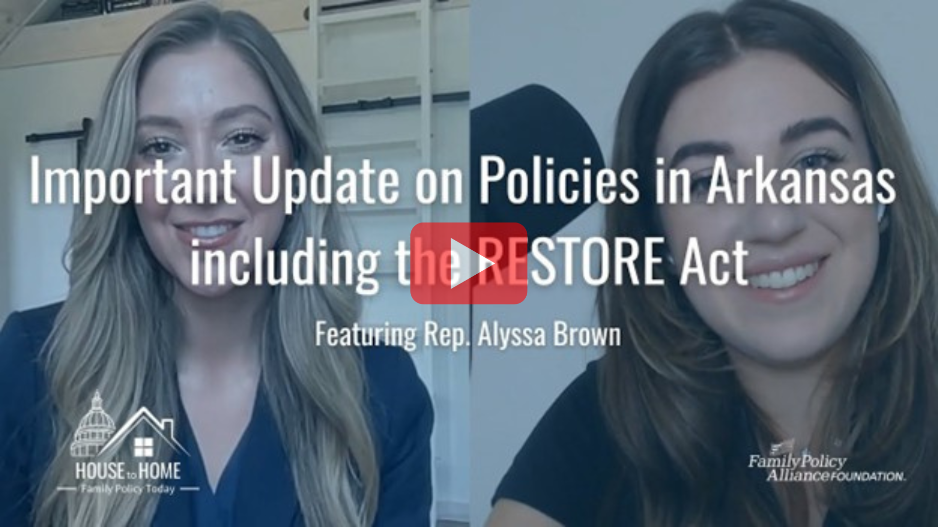 House to Home Rep Brown AR - Rstore Act