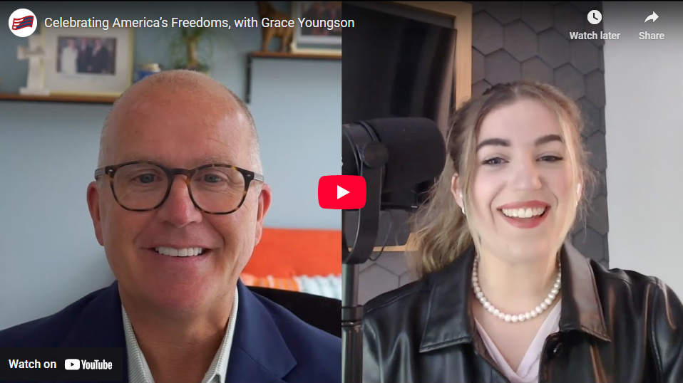 Craig DeRoche and Grace Youngson
