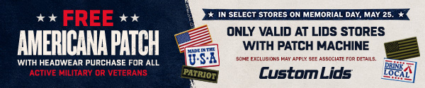 Free Americana Patch!