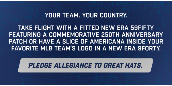 Pledge Allegiance to Great Hats.