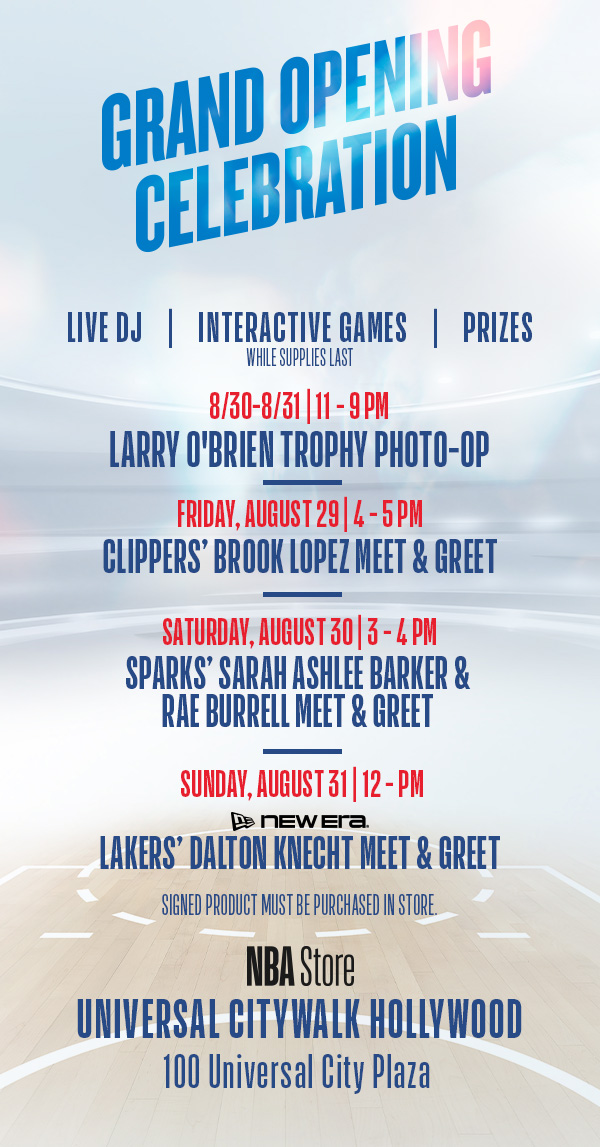 Grand Opening at Universal City Walk