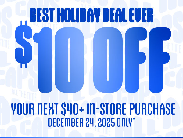 $10 Off on $40 In-Store + BOGO50!