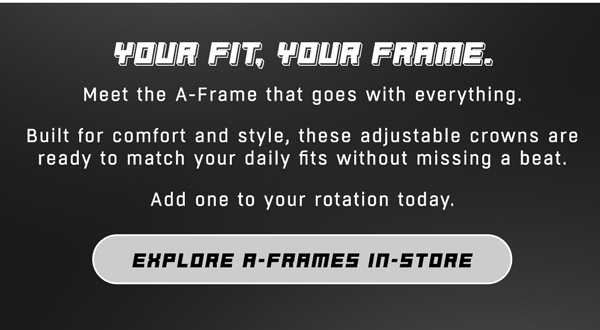 Meet the A-Frame at Lids