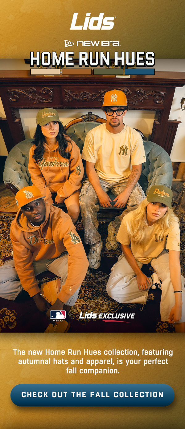 Lids Exclusive MLB Home Run Hues collection.