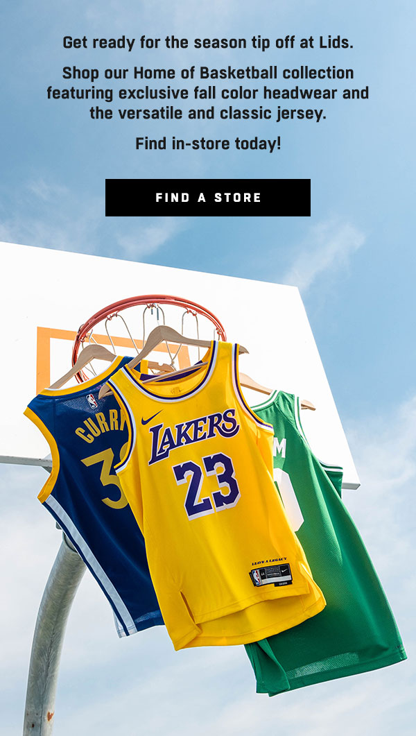 Get ready for the season tip off at Lids
