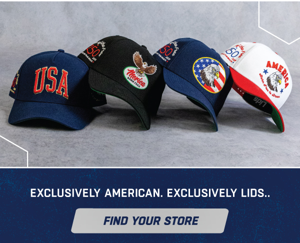 Exclusively Americana. Exclusively Lids