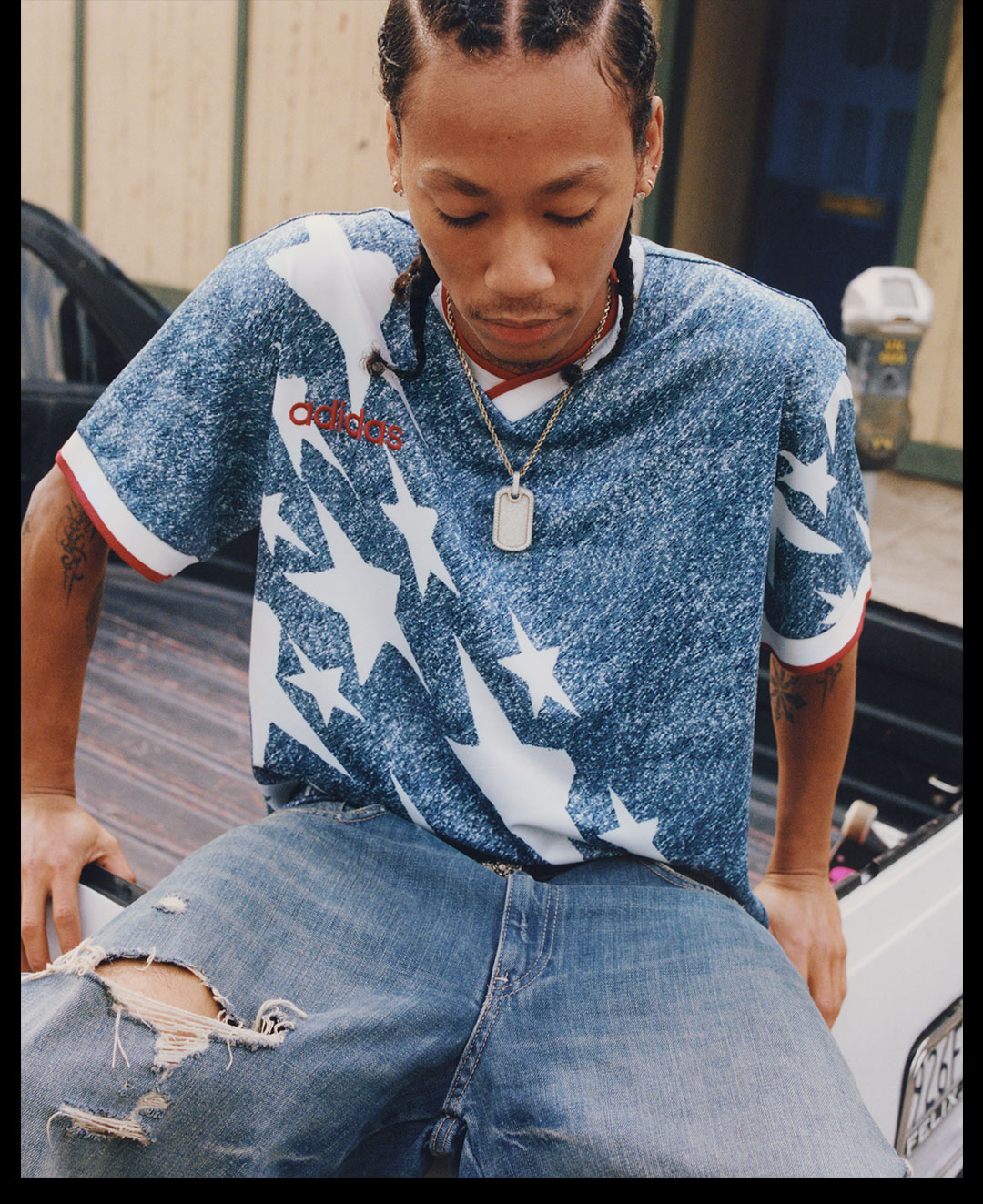 Adidas USA Denim-Inspired Apparel