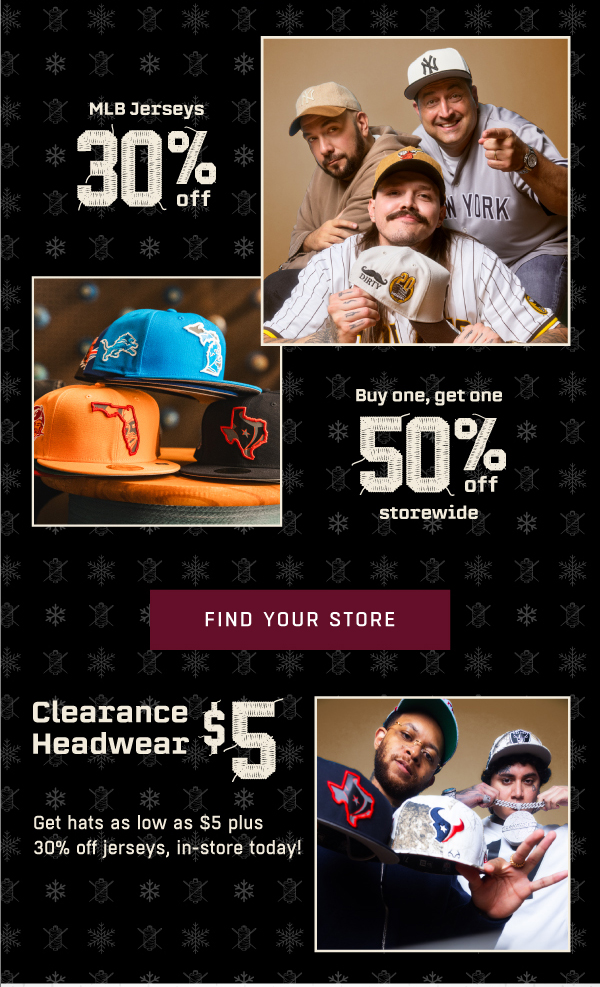 FIND YOUR STORE