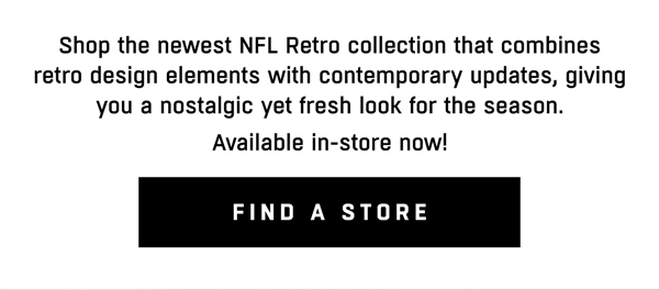 Shop the newest NFL Retro collection