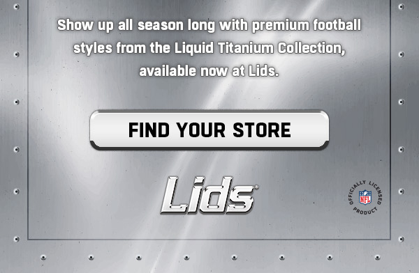 Show up all season long at Lids