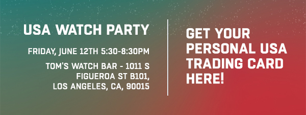 Tom's Watch Bar USA Watch Party June 12