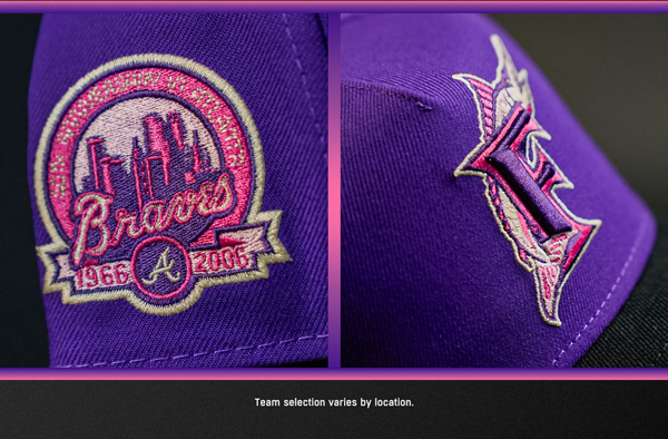 MLB Purple Neon New Era 9FORTY