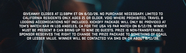 Abbreviated Sweeps Rules