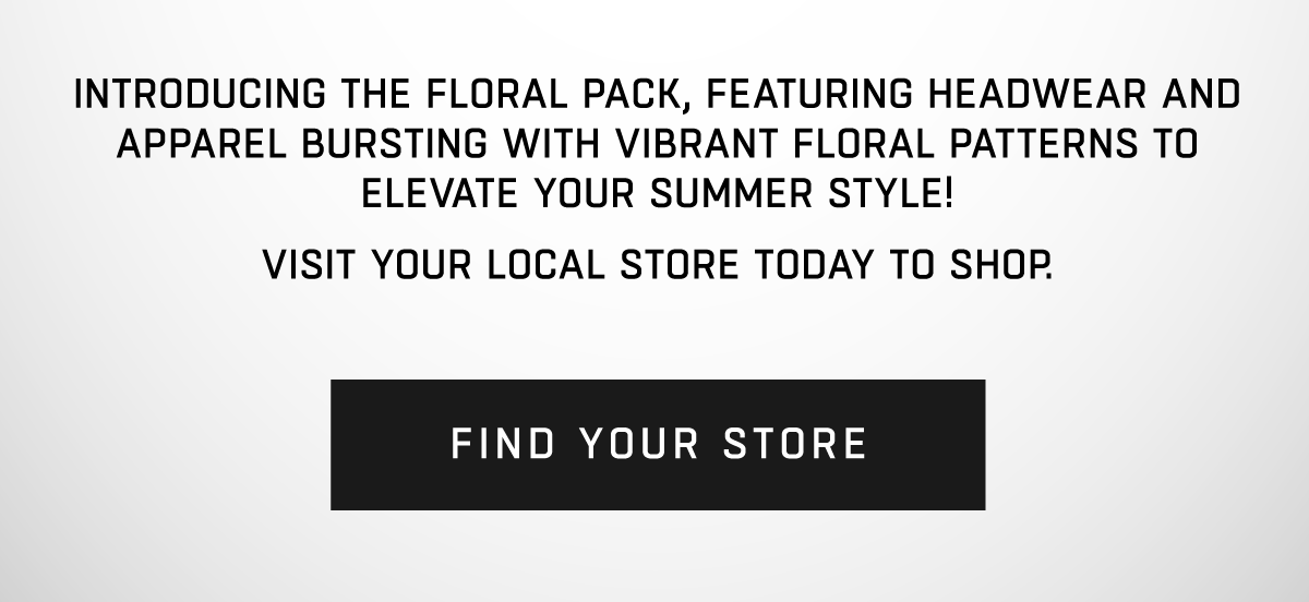 Introducing The Floral Pack, featuring headwear and apparel bursting with vibrant floral patterns to elevate your summer style! 