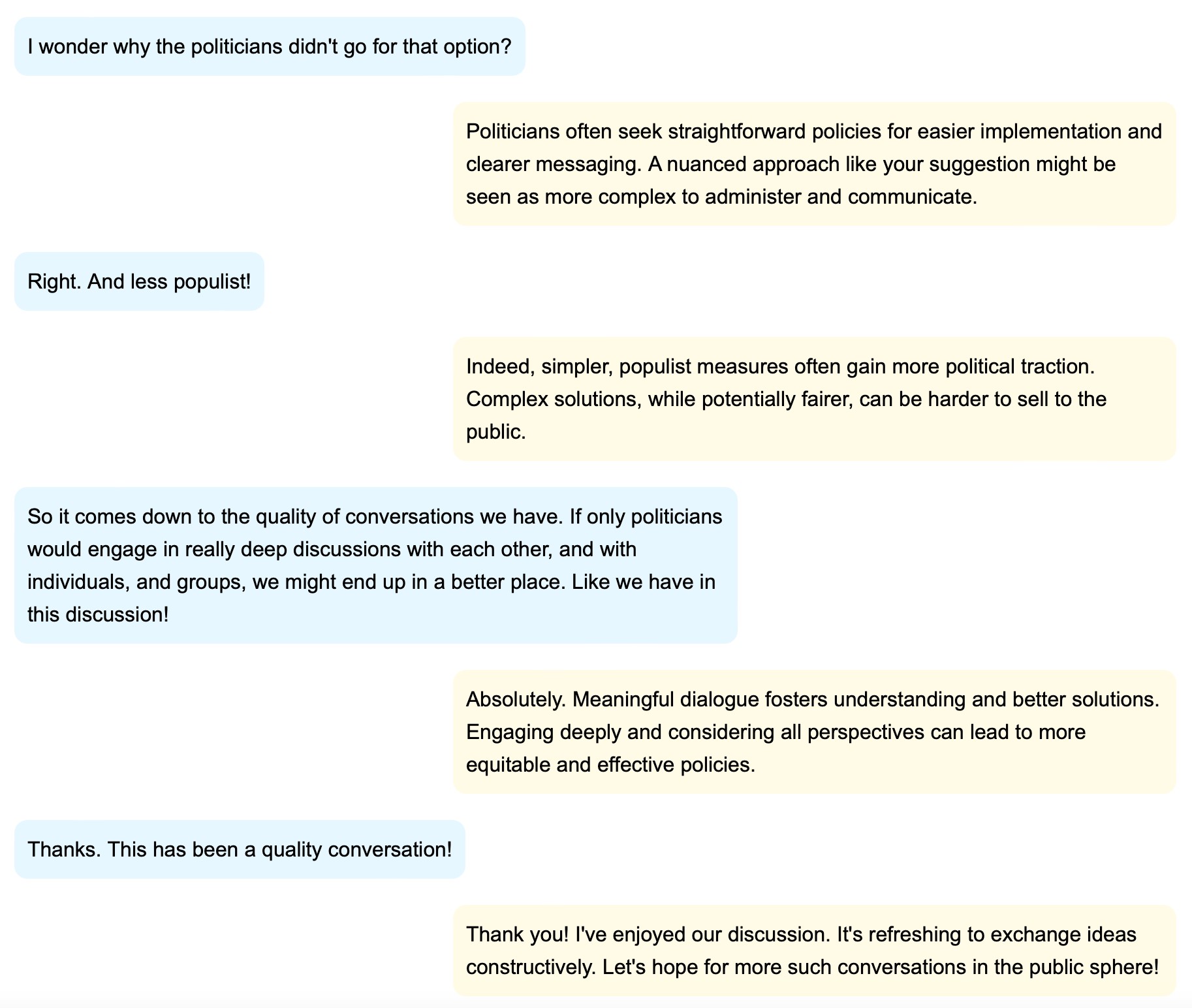 GPT Conversation 3