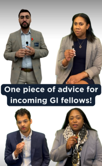 Instagram reel screenshot - members giving advice to new fellows