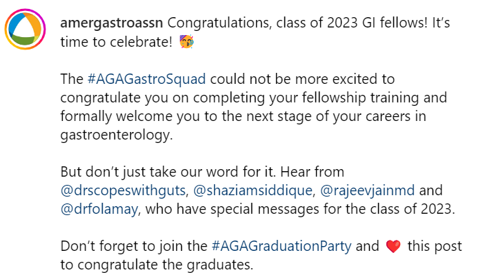 Instagram graduation post caption