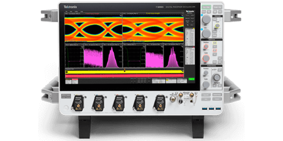 DPO714AX -7 Series DPO Oscilloscope with dual jitter screen